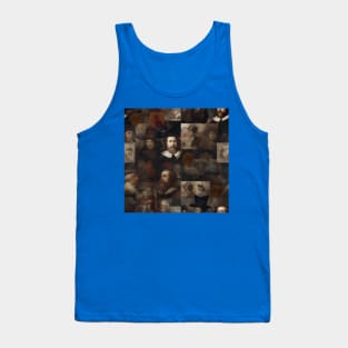 Rembrandt Paintings Mashup Tank Top